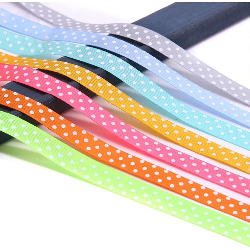 Polka Dot Ribbed Ribbons