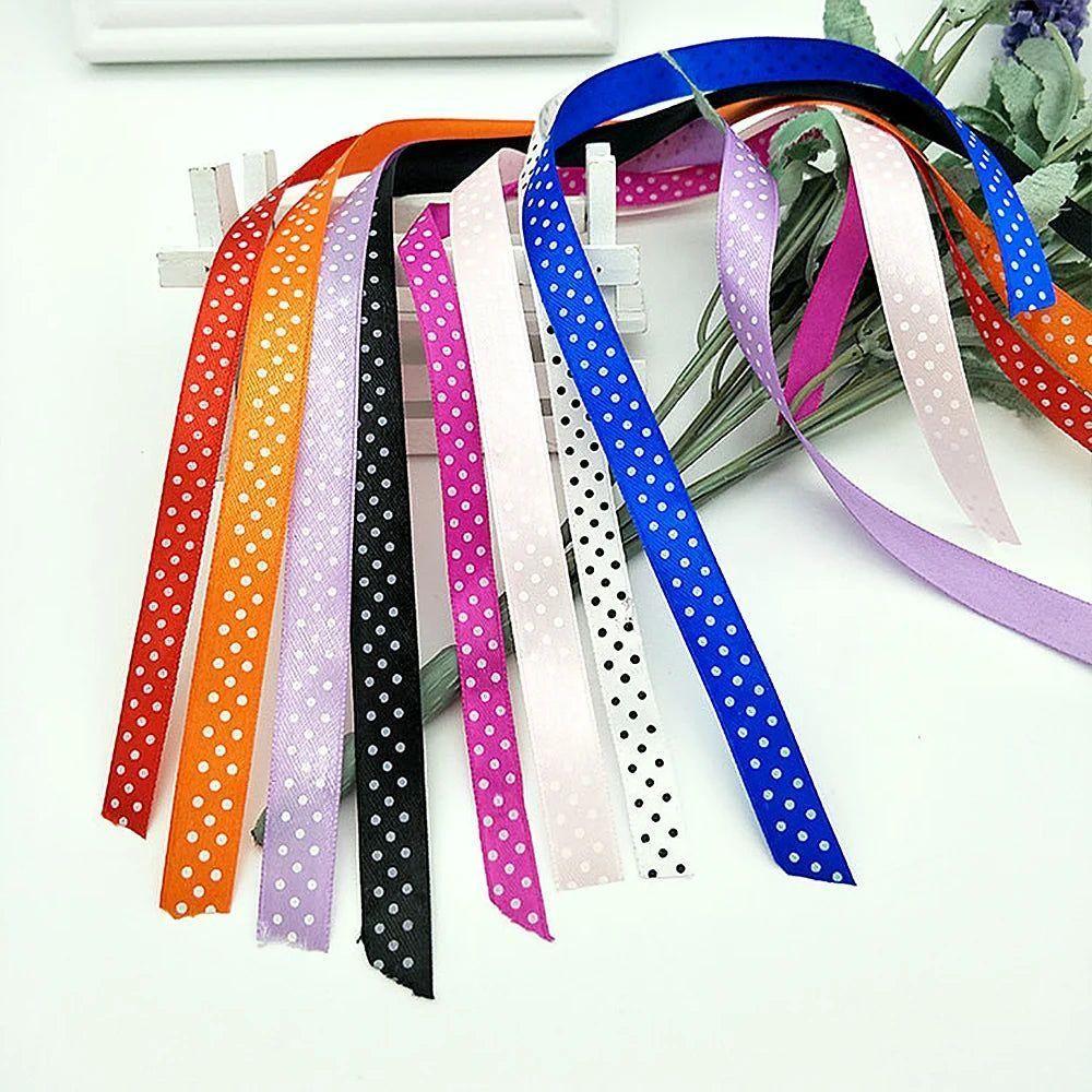 Polka Dot Ribbed Ribbons