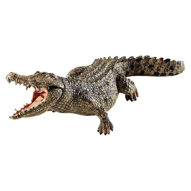 7.2Inch Crocodile Figurine Animal Action Figure Toys Educational Creatures 14736