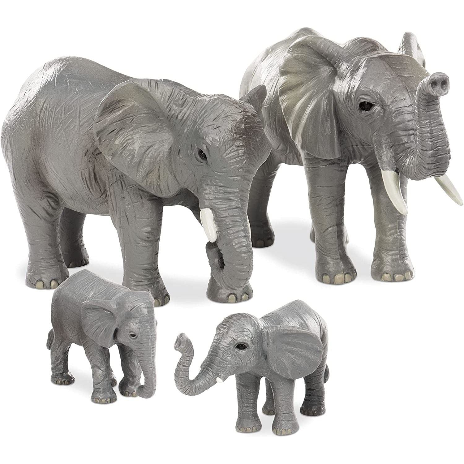 Elephant Family Animal Figures