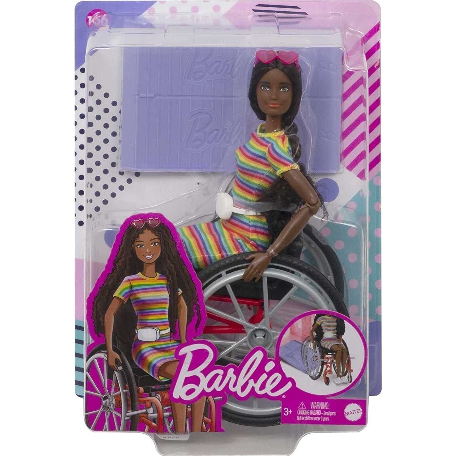 Barbie Doll with Wheelchair