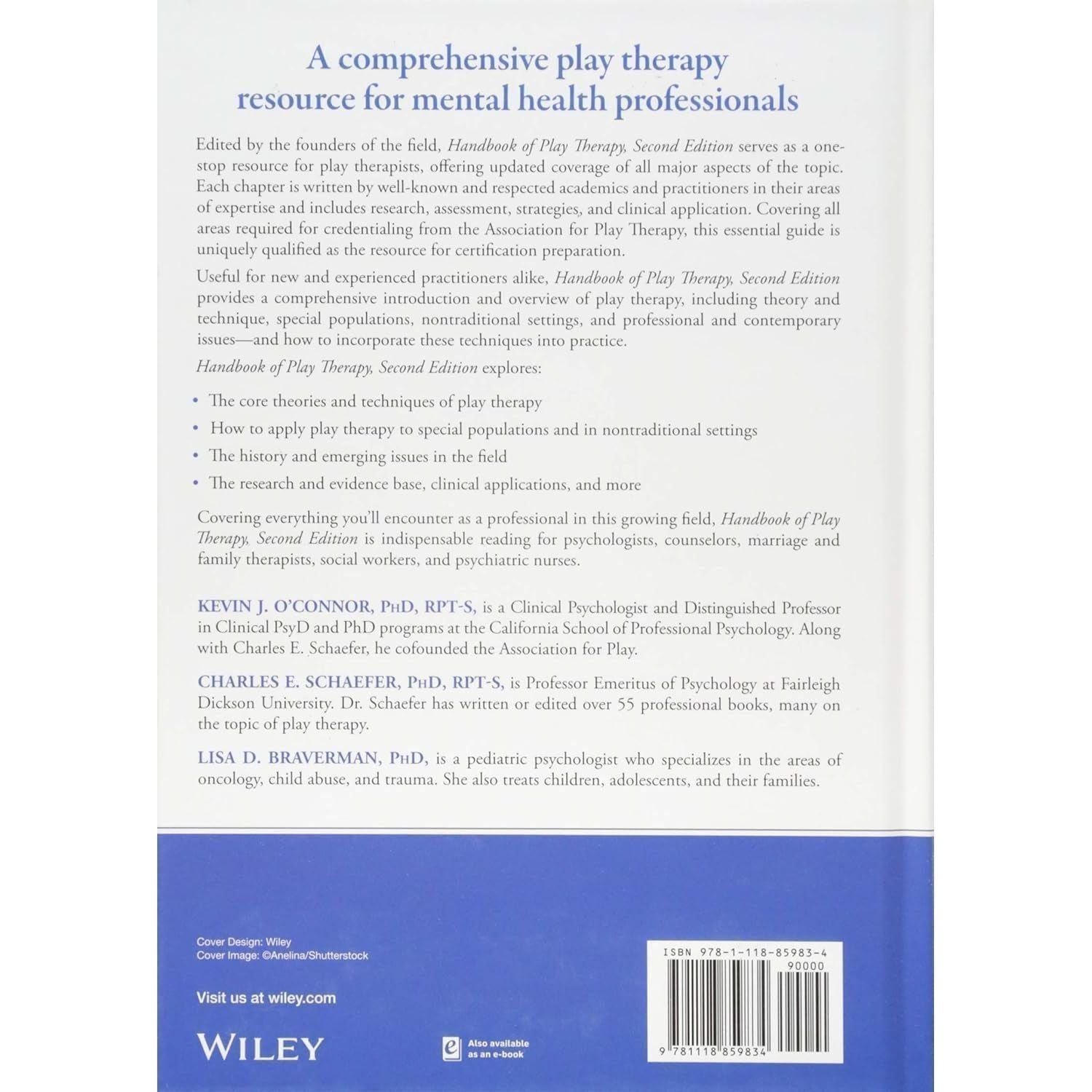 Handbook of Play Therapy