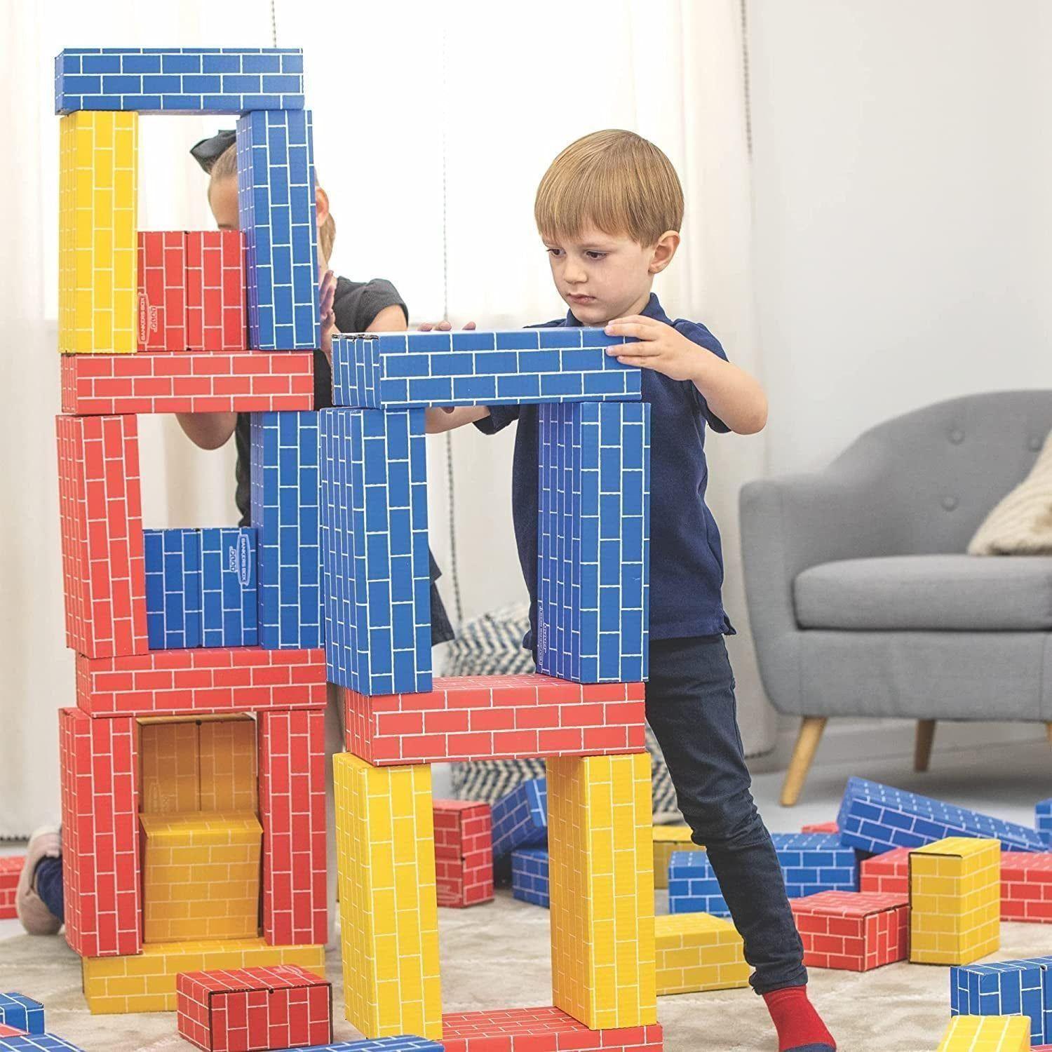 Cardboard Construction Building Blocks