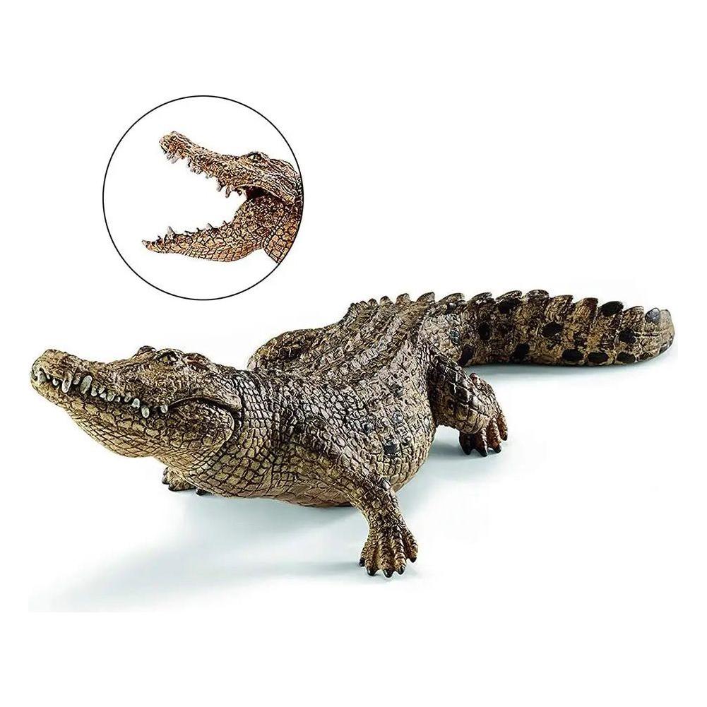 7.2Inch Crocodile Figurine Animal Action Figure Toys Educational Creatures 14736