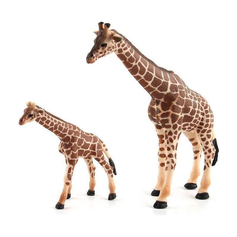 Giraffe Family Animal Figures