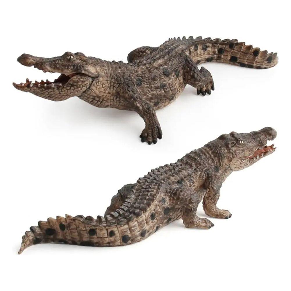 7.2Inch Crocodile Figurine Animal Action Figure Toys Educational Creatures 14736