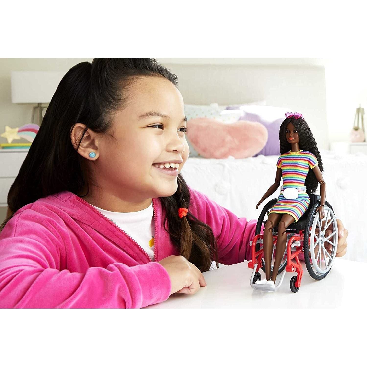 Barbie Doll with Wheelchair