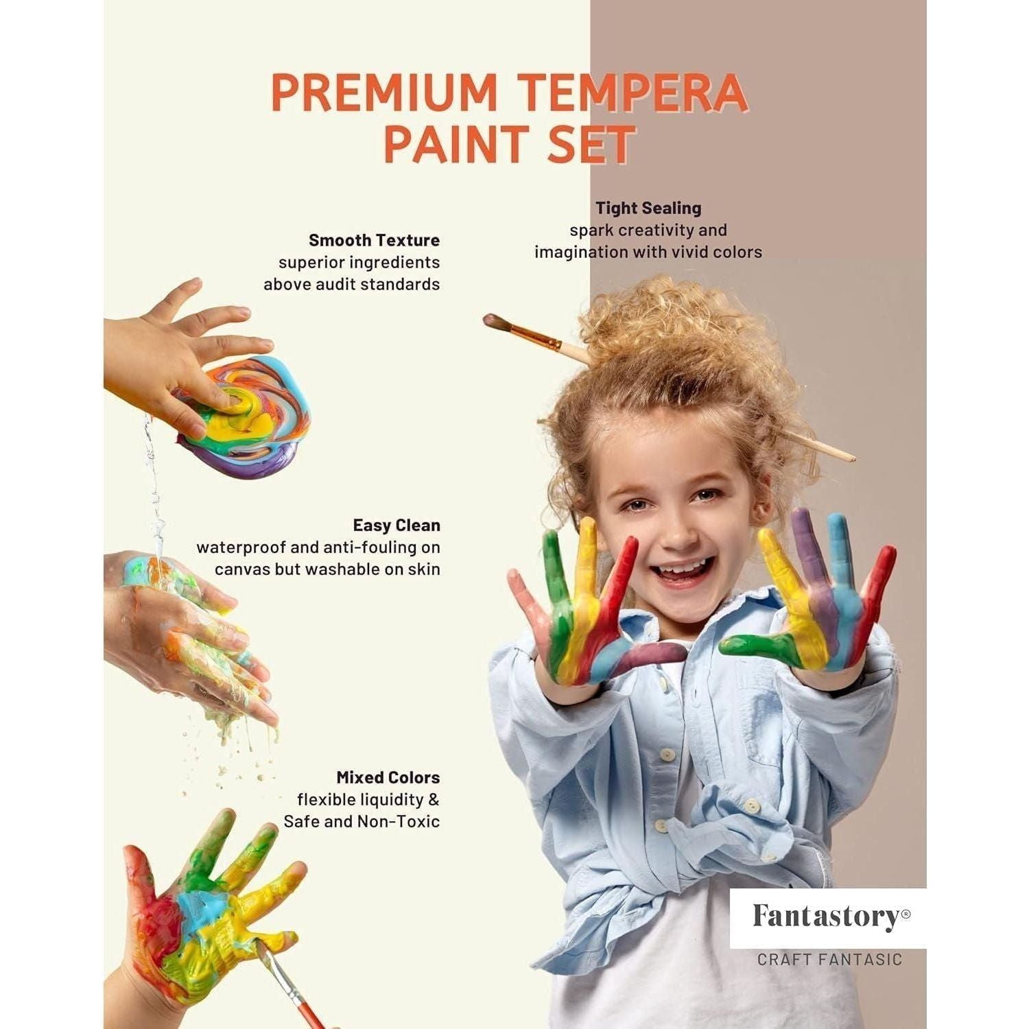 Washable Tempera Paint