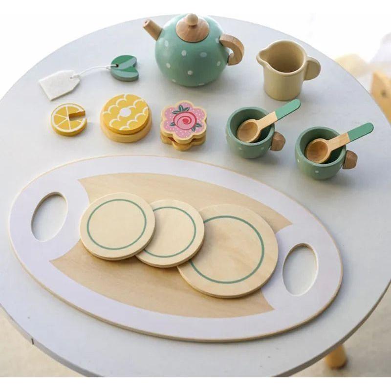 Wooden Tea Set