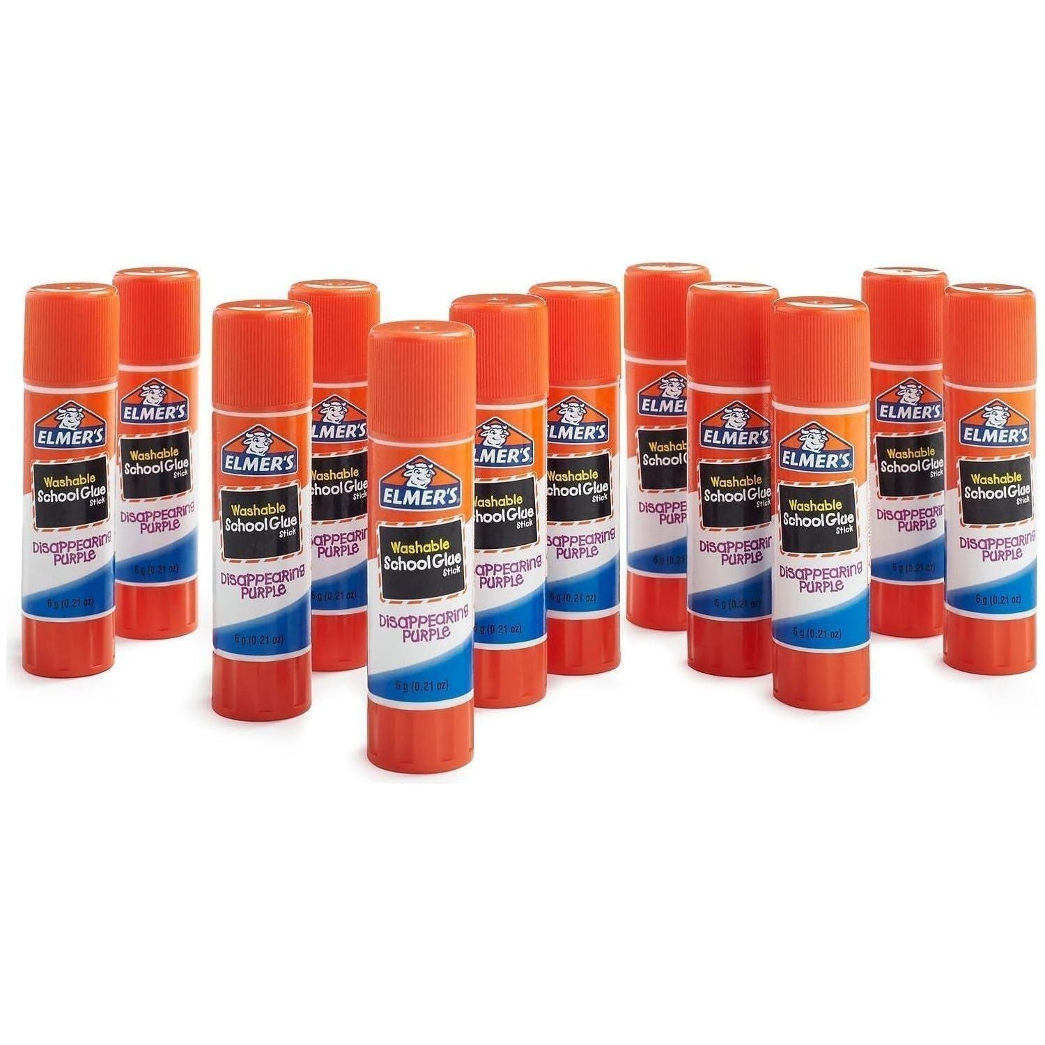 School Glue Sticks - 12 Count