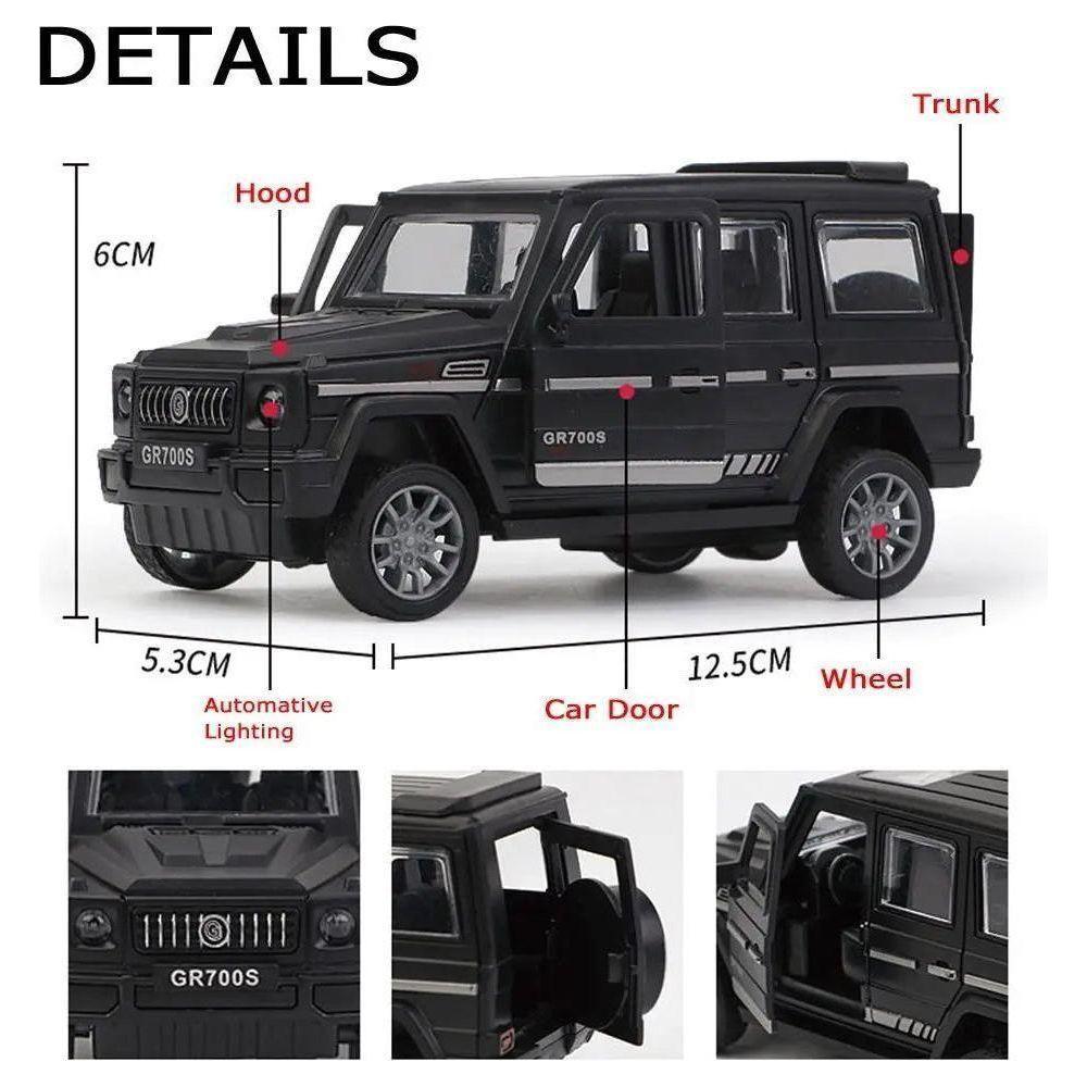 Off-Road Jeep Model Toy Inertia Off-Road SUV ABS Car Toy Battery Free Car Model Boy Toy