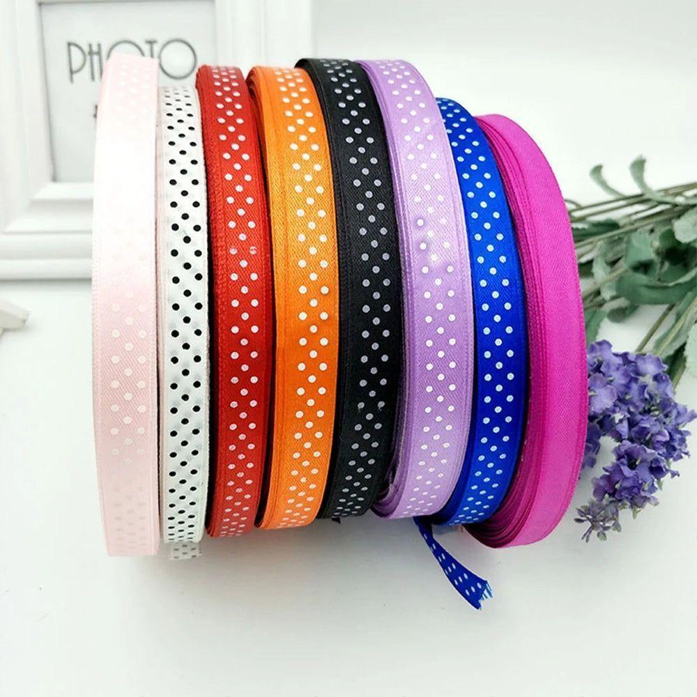 Polka Dot Ribbed Ribbons