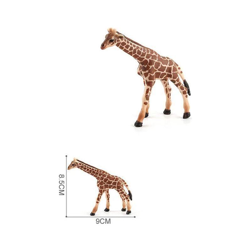 Giraffe Family Animal Figures