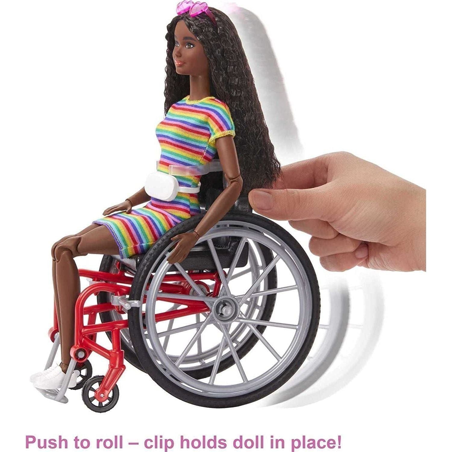 Barbie Doll with Wheelchair