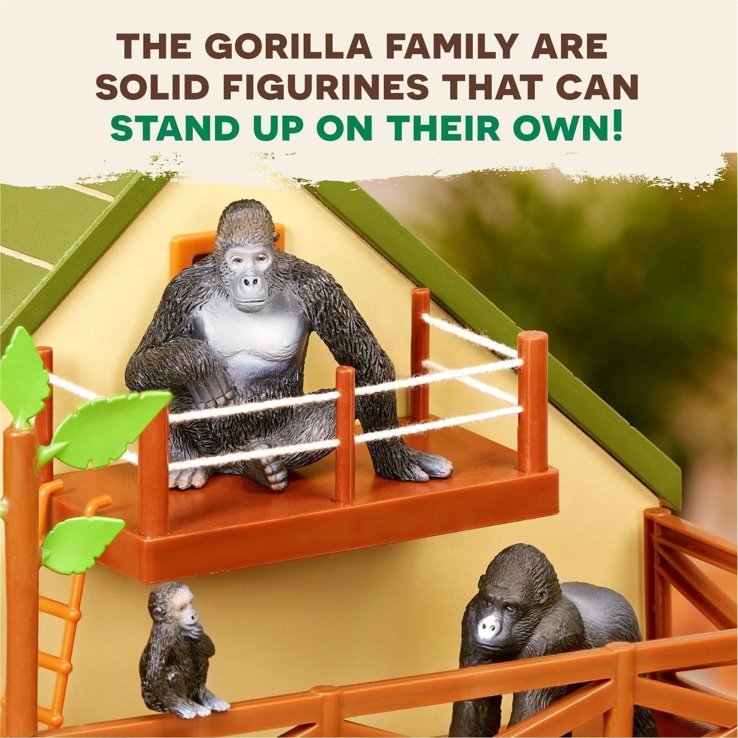 Gorilla Family Animal Figures