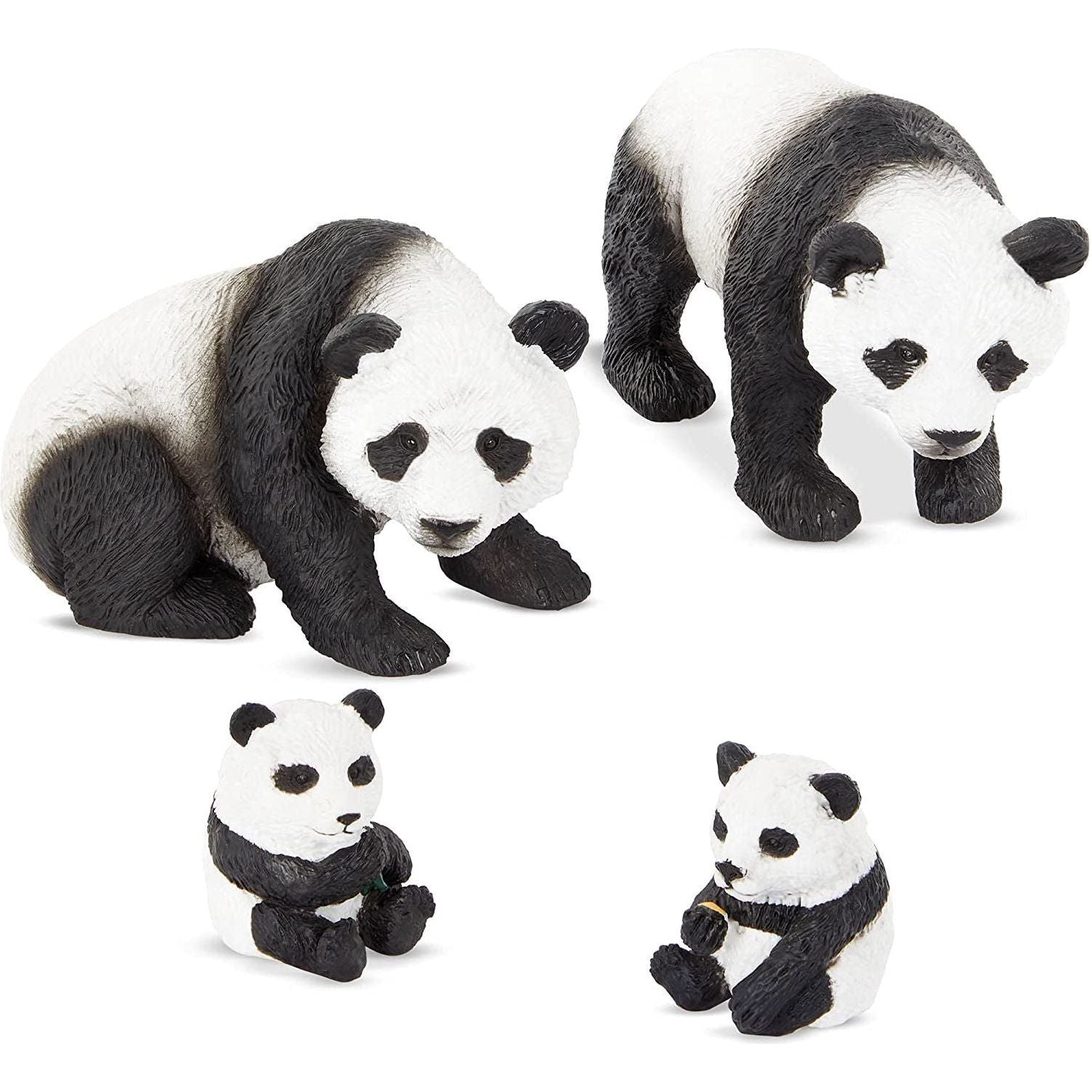 Panda Family Animal Figures